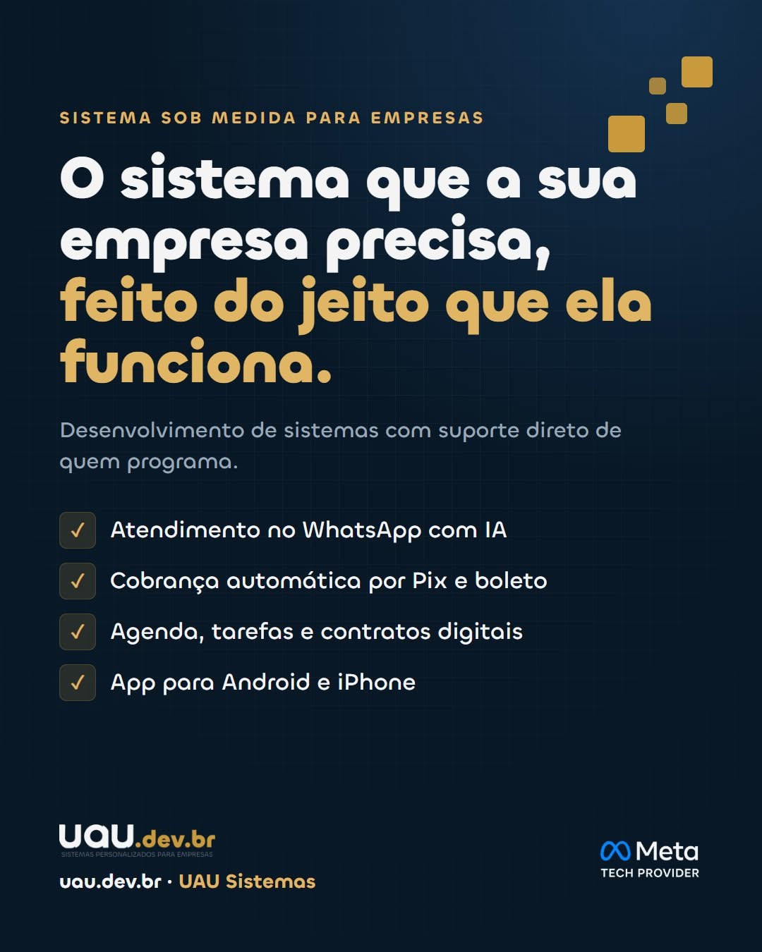 Sistemas Sob Medida para Empresas | UAU Sistemas